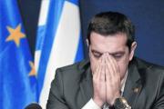 Alexis Tsipras durante la rueda de prensa que ofreció al terminar el Consejo Euopeo.-Foto: AFP / JOHN THYS