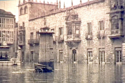 La Casa del Cordón tras las inundaciones.-ECB