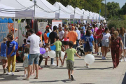 Miles de personas se dejaron ver visitando las diferentes entidades de la feria.-RAÚL G. OCHOA