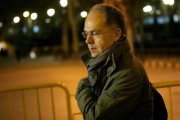El presidente de Adif, Juan Bravo, tras declarar en la Audiencia Nacional en relación con la compra de Inassa por el Canal de Isabel II, en el caso Lezo.-/ JOSÉ LUIS ROCA