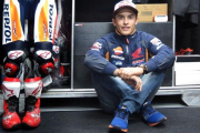 Marc Márquez posa para EL PERIÓDICO en Motegi.-EL PERIÓDICO