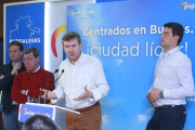 Javier Lacalle durante su intervención.-RAUL G. OCHOA