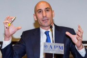 Luis Rubiales, presidente de la RFEF, en una foto de archivo.-EFE / RODRIGO JIMENEZ.