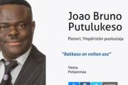 Joao Bruno Putulukeso, candidato del partido ultranacionalista Verdaderos Finlandeses.-