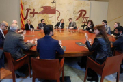 Reunión del Govern.-RICARD CUGAT