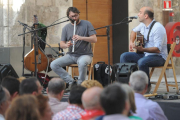 El grupo leonés Tarna, ganador del último Raíz y evolución actúan en una edición del Castilla Folk en San Juan. ECB