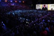 Imagen del acto fundacional de la Crida, en el pabellón Nou Congost de Manresa-MARC VILA
