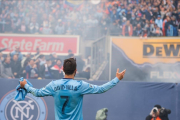 Villa se dirige a los aficionados del New York City.-