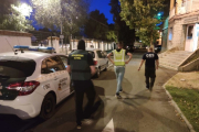 Agentes durante el operativo de detención. HDS