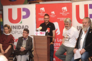En el centro, Jorge García, junto al resto de integrantes de la formación.-ISRAEL L. MURILLO
