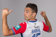 David Barral, jugador del Granada.-