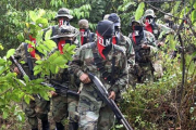 Guerrilleros del ELN.-
