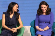 Meghan Markle y Kate Middleton, juntas en Londres durante un acto.-CHRIS JACKSON (AFP)