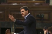 Albert Rivera, el pasado 17 de julio en el Congreso de los Diputados.  /-DAVID CASTRO
