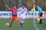 Portal impide el avance de un jugador del Numancia B.-ISRAEL L. MURILLO