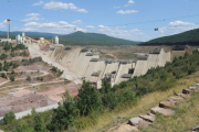 El muro de la presa estará finalizado este año según lo previsto.-ISRAEL L. MURILLO