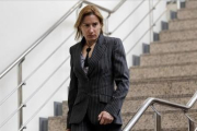 Marta Domínguez, en el Senado en el 2013.-JOSÉ LUIS ROCA