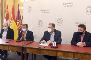 (De izq. a dch.) Ángel Citores, César Rico, Miguel Ángel Benavente y Pablo Dionisio Fraile. ICAL