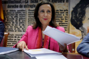 La ministra de Defensa, Margarita Robles.-JOSÉ LUIS ROCA