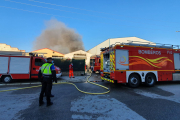 El incendio se ha prolongado durante trece horas. L.V.L