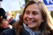 La exconsellera Meritxell Serret, esta semana en Bruselas.-ACN
