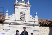 Podio de honor absoluto masculino de la prueba de Villacienzo-ECB