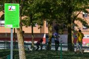 Señalización de las zona de esparcimiento canino. TOMÁS ALONSO