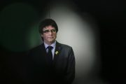 El expresidente de la Generalitat Carles Puigdemont /-AP / MARKUS SCHREIBER