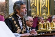 El presidente del Tribunal Supremo, Carlos Lesmes.-RODRIGO JIMÉNEZ