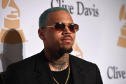 El rapero Chris Brown.-AFP