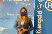 La portavoz del PP en el Ayuntamiento de Burgos, Carolina Blasco. ECB