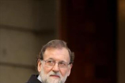 Mariano Rajoy, a la salida de un pleno del Congreso-JOSÉ LUIS ROCA