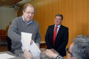 El presidente del PP de Castilla y León, Juan Vicente Herrera --ICAL