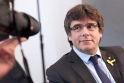 El expresidente de la Generalitat Carles Puigdemont, en Berlín, esta semana.-EFE / HAYOUNG JEON