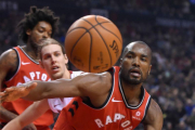 Serge Ibaka, antes de ser expulsado.-USA TODAY / DAN HAMILON (USA TODAY SPORTS)
