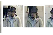 El terrorista del sombreo en el aeropuerto.-