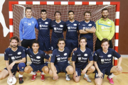 Plantilla del equipo del Battaner Ubiplast, que milita en la Tercera División masculina.-RAÚL OCHOA