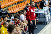 El debut del balonmano burgalés en la Copa será esta tarde. SANTI OTERO