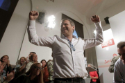 El candidato socialista a la alcaldía de Madrid, Antonio Miguel Carmona, durante un acto en septiembre del 2014.-HUGO ORTUÑO / EFE