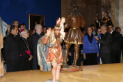 Inauguración de Las Edades del Hombre 2016 'Aqva', presidida por S.M. la Reina Dª Sofía. Asiste el presidente de la Junta de Castilla y León, Juan Vicente Herrera-ICAL