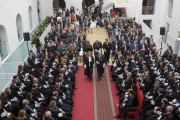 Vista del Palacio de Justicia, sede del TSJ de Castilla y León, durante un acto institucional.-Santi Otero