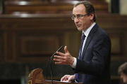 Intervencion del portavoz del PP, Alfonso Alonso en Pleno del Congreso.-Foto: JUAN MANUEL PRATS