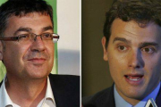 Enric Morera y Albert Rivera.-