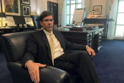 El secretario de la armada de EEUU Mark Esper.-THOMAS WATKINS (AFP)