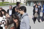 Los candidatos por Burgos del PP y PSOE al Congreso y al Senado registraron las listas en la Junta Electoral.-RAÚL OCHOA