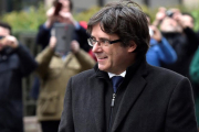 Carles Puigdemont, en Bruselas.-/ ACN