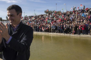 El PSOE andaluz contra Sánchez por presentarse como el 'candidato de la milirtancia'.-EFE