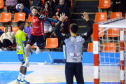 Toni Alegre aportó 4 tantos a la victoria burgalesa. TOMÁS ALONSO