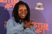 Whoopi Goldberg, en la presentación del musical 'Sister act', en Barcelona en octubre del 2014.-ELISENDA PONS