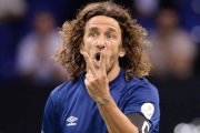 Carles Puyol, durante el partido de veteranos disputado en Londres.-AP